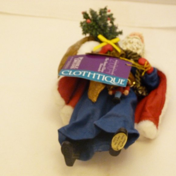 Clothtique Possible Dreams Old World Santa Figurine "Enchanted Journey" In Box - Picture 10 of 13